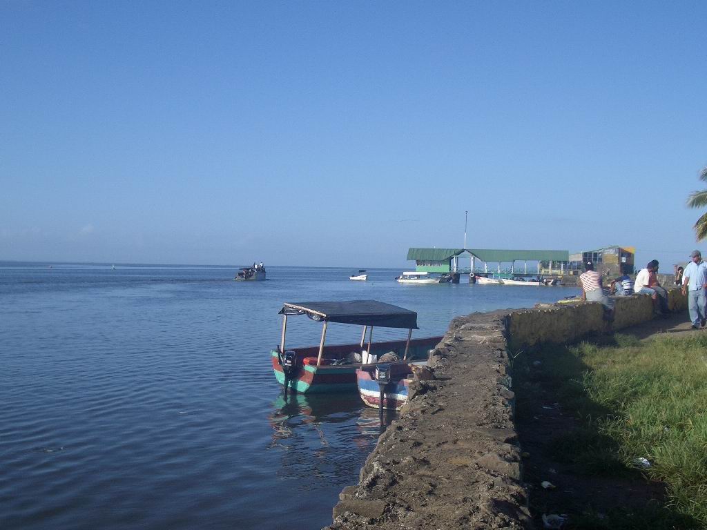 Blick zurück auf den See