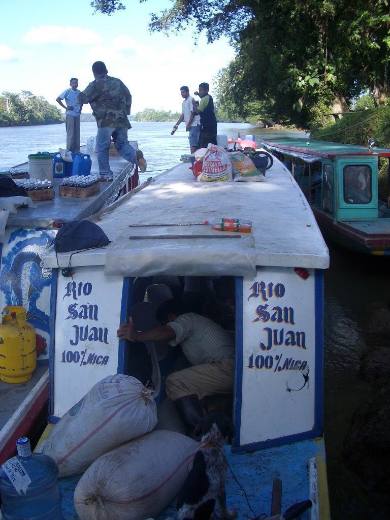 Das Boot nach San Jun del Norte