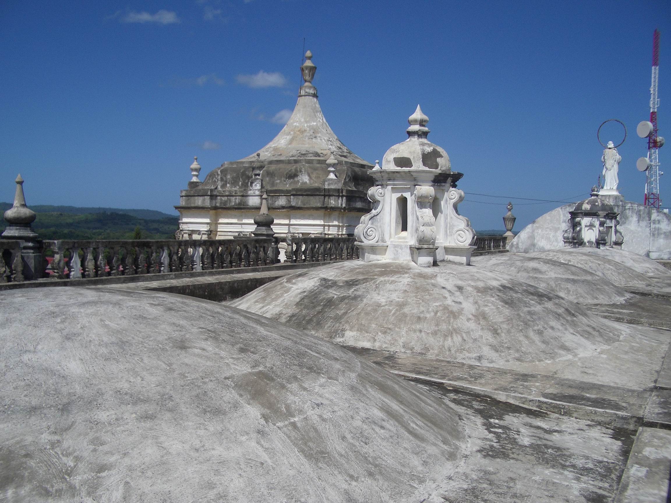 über den Gewölben der Kathedrale