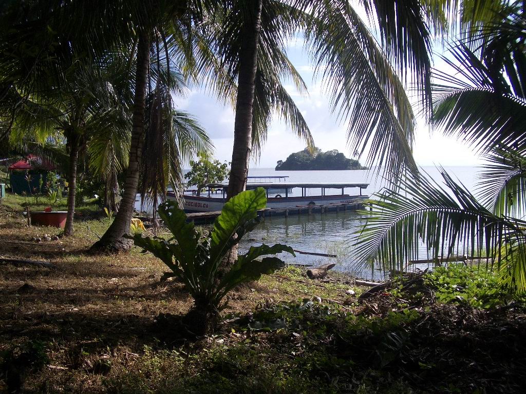 Die Anlegestelle von San Carlos auf Fernando