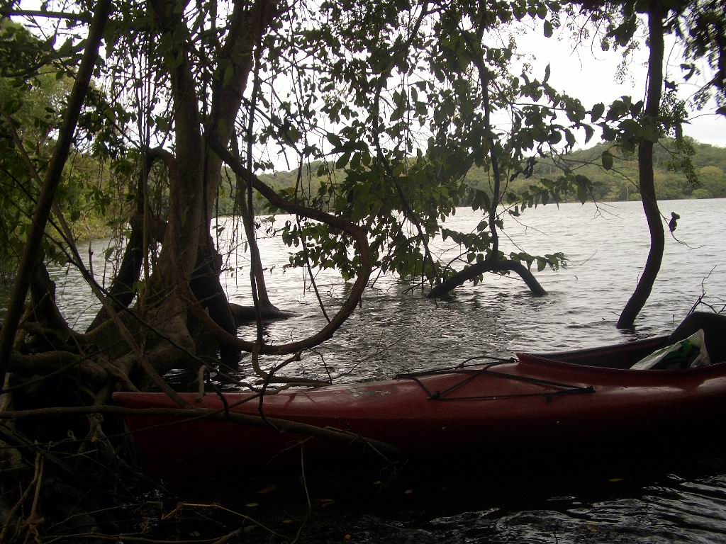  Bucht auf der Hauptinsel Mancarrón unterhalb der Kirche von Ernesto Cardenal 