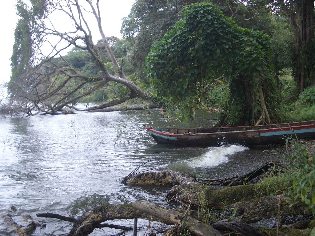 andere Bucht auf der Hauptinsel Mancarr&oacute;n unterhalb der Kirche von Ernesto Cardenal 
