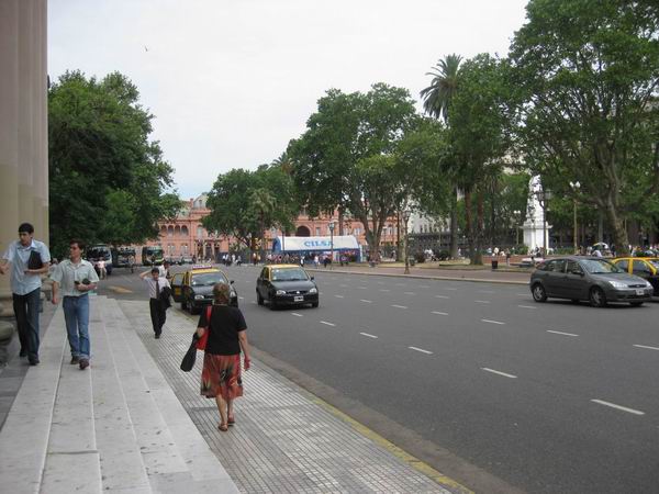 Plaza de Mayo,
Casa Rosada